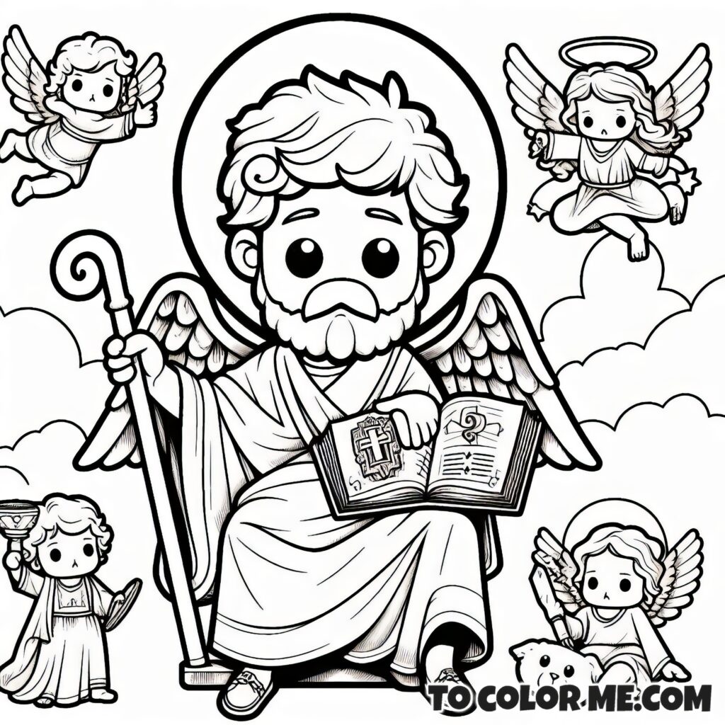 Saint Mark’s Gospel: A Creative Coloring Experience