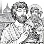 Color Your Faith with Saint Mark the Evangelist