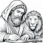 Patron of Notaries: Saint Mark’s Coloring Inspiration