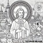 Coloring Through Trials: The Story of Saint Matthew Le Van Gam