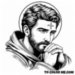Saint Matthew Le Van Gam: Coloring Pages of a Family Man & Martyr