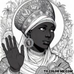 From Tears to Triumph: Saint Monica’s Journey in Color