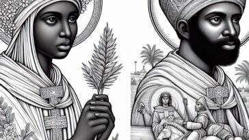 Saint Monica: The Persistent Prayer Warrior Coloring Page