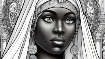 Saint Monica of Hippo: A Coloring Tribute to Augustine’s Mother