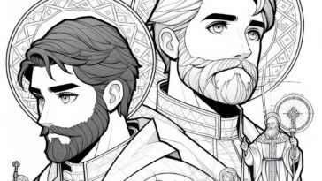 Saints Philip and James the Less: Coloring the Saints of the 1st Century
