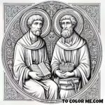 Saints Philip and James the Less: A Spiritual Coloring Journey
