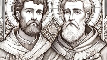 Saints Philip and James the Less: Coloring the Patrons of Faith and Devotion