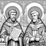 Journey Through Scripture: Saint Philip and James the Less Art for Kids