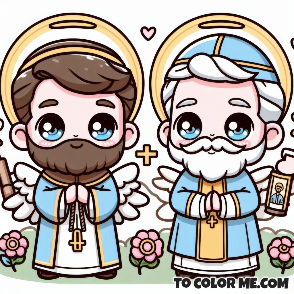 Discover the Legacy of Saint Philip and James with Our Coloring Pages