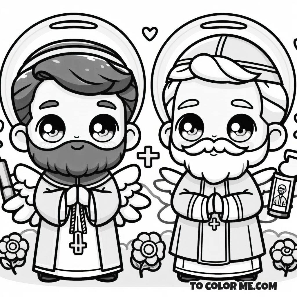 Discover the Legacy of Saint Philip and James with Our Coloring Pages