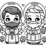 Discover the Legacy of Saint Philip and James with Our Coloring Pages
