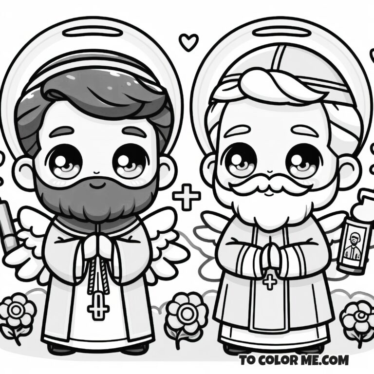 Discover the Legacy of Saint Philip and James with Our Coloring Pages To Color Me Free
