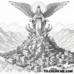 Color the Cave of Miracles: St. Michael’s Monte Gargano Story