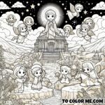 The Archangel’s Cave: A Monte Gargano Coloring Tale