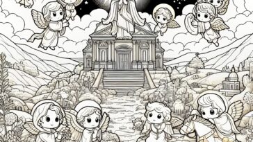 The Archangel’s Cave: A Monte Gargano Coloring Tale