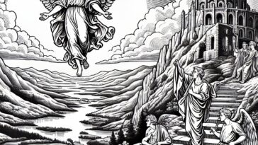 The Miracle of Monte Gargano: St. Michael’s Story to Color