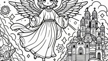 St. Michael’s Spiritual Sanctuary: Monte Gargano Coloring Book