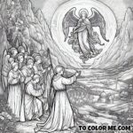 The Archangel’s Blessing: Monte Gargano Coloring Inspiration