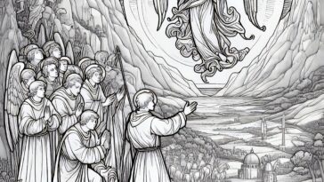 The Archangel’s Blessing: Monte Gargano Coloring Inspiration