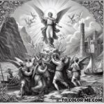 Angelic Encounter: Color the Story of St. Michael at Monte Gargano