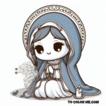 Coloring the Mystical Life of Mary of Agreda
