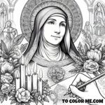 Coloring the Advisor to Kings: Mary of Agreda’s Pages