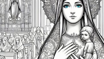 Coloring Divine Revelations: The Life of Mary of Agreda