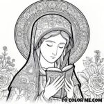 Venerable Mary of Agreda: Coloring the Mystical City of God