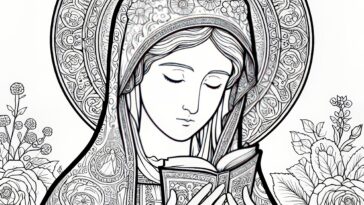 Venerable Mary of Agreda: Coloring the Mystical City of God