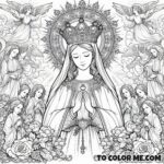 Mary’s May Miracles: Coloring the Queen of Heaven