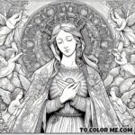 The Queen’s Joy: Coloring Mary’s May Feasts and Titles