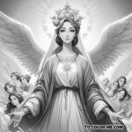 The Queen’s Victory: Coloring Mary’s Triumph Over Evil