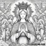 The Queen’s May Palette: Coloring Mary’s Holy Celebrations