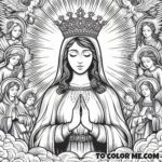 Mary’s May of Serenity: Coloring the Queen’s Peaceful Reign