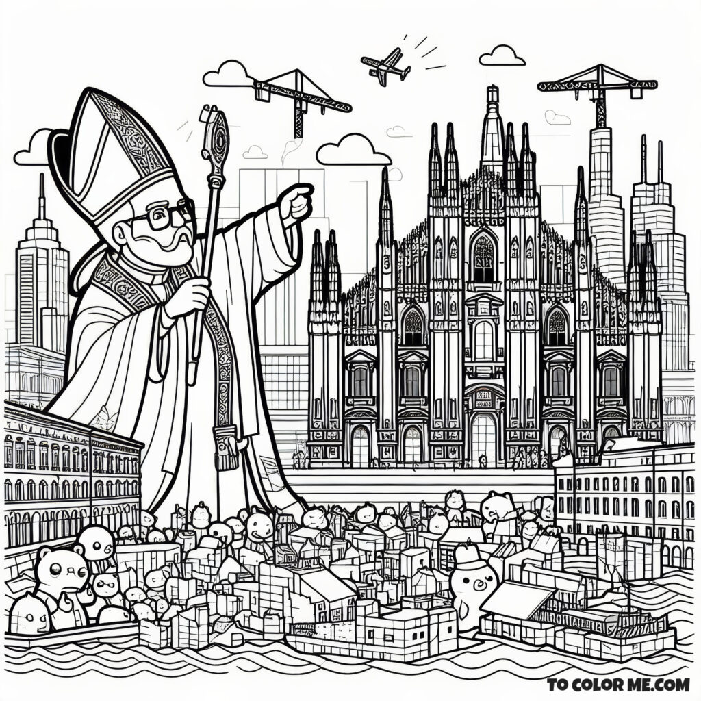 Papal Pioneer: Pope Paul VI’s Coloring Story