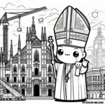 Pope Saint Paul VI: Pray and Color His Holiness