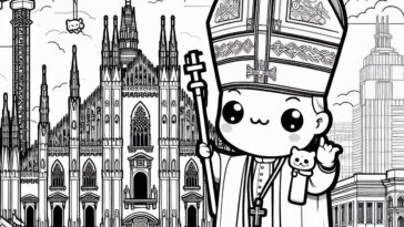Pope Saint Paul VI: Pray and Color His Holiness