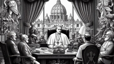 Vatican’s Visionary: A Pope Paul VI Coloring Tribute