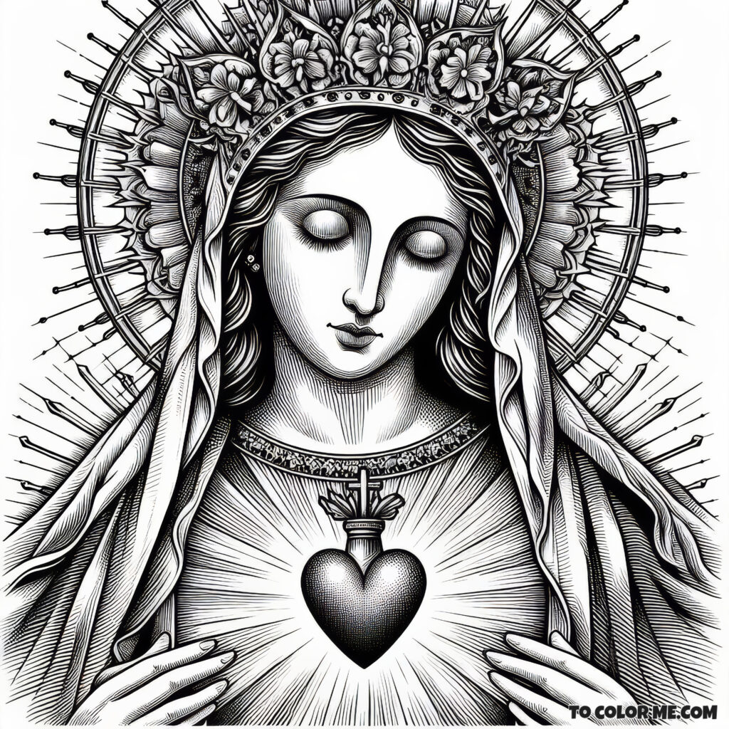 Heart of Grace: Celebrating Mary’s Love in Color