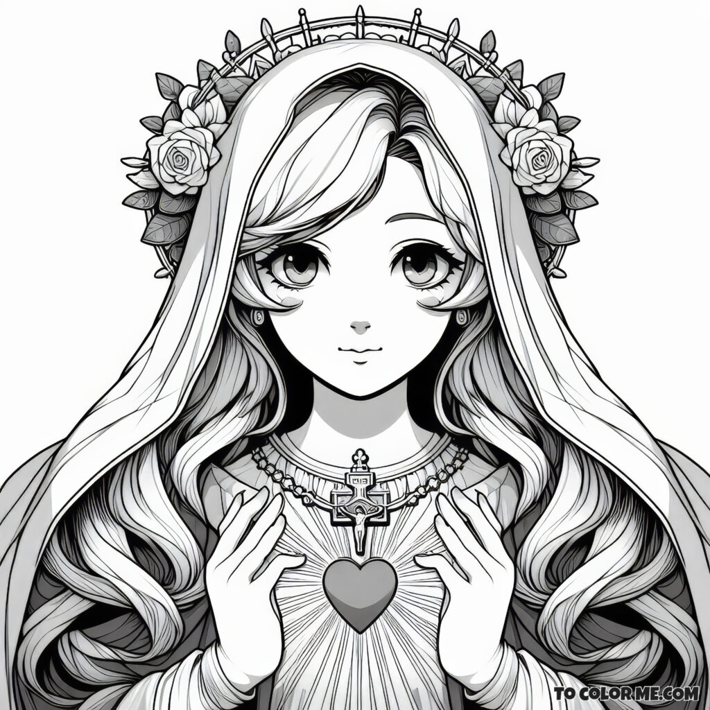 Artistic Faith: The Immaculate Heart’s Extension in Colors