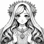 Artistic Faith: The Immaculate Heart’s Extension in Colors