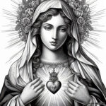 Mary’s Heart of Purity: A Coloring Celebration