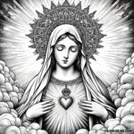 Shelter in the Storm: Coloring the Immaculate Heart