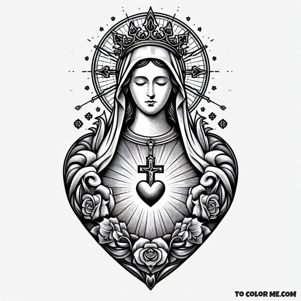 Divine Love in Color: The Immaculate Heart of Mary