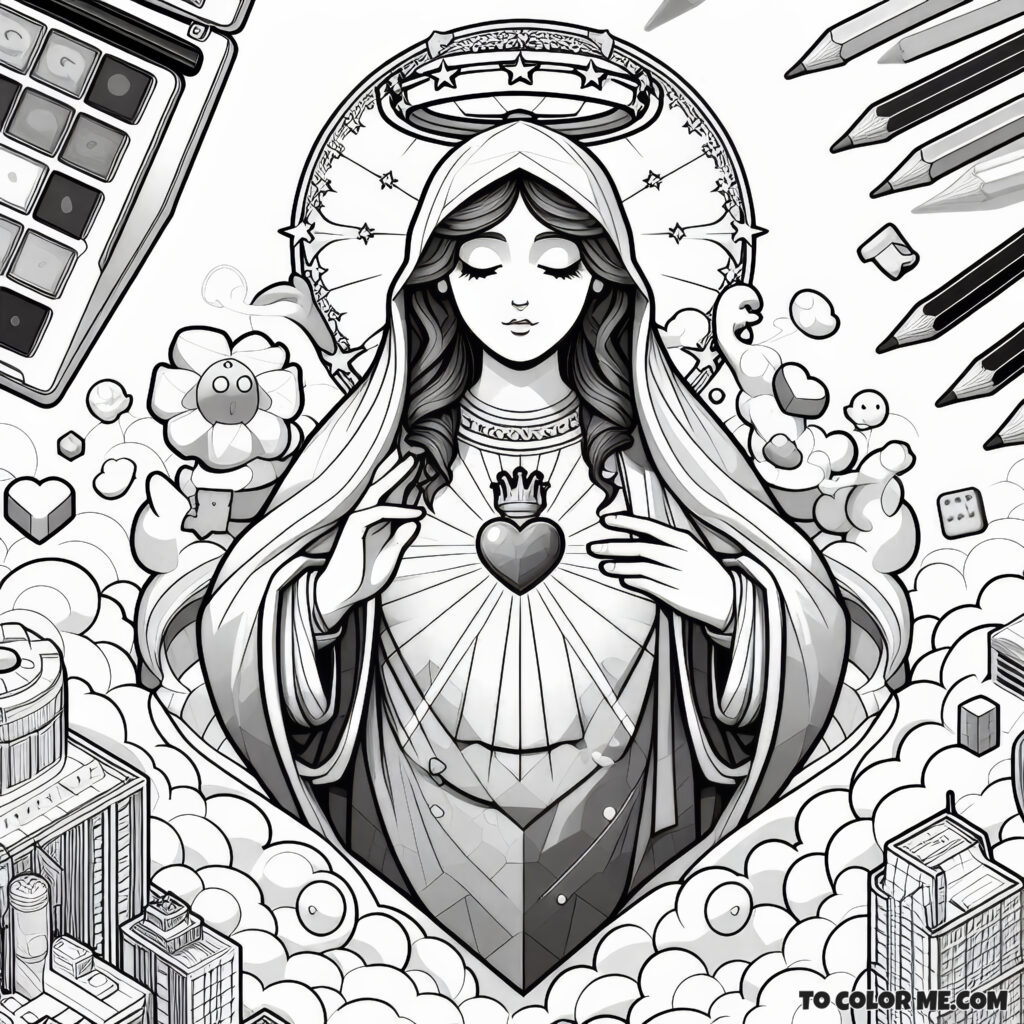 Coloring the Queen’s Heart: Mary’s 1945 Consecration