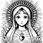 1945’s Heart of Hope: Coloring the Immaculate Mary