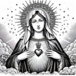 Mary’s Immaculate Heart: The 1945 Coloring Chronicles