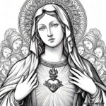 Immaculate Heart of Mary: The Coloring Edition