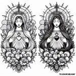 Coloring the Heart of the Mother: Mary