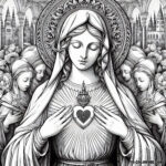 Heart of Holiness: Coloring the Immaculate Mary